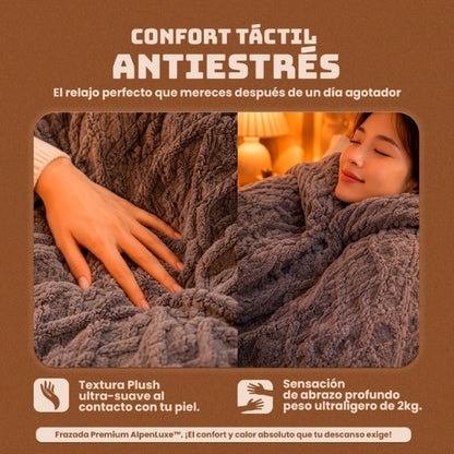 AlpenLuxe™ Frazada Premium - 2 Plazas - 200x230cm