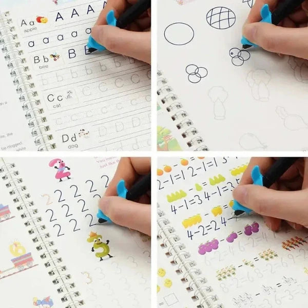 Set de 4 Libros Mágicos + Cuaderno Digital de Caligrafía Avanzada 🎁