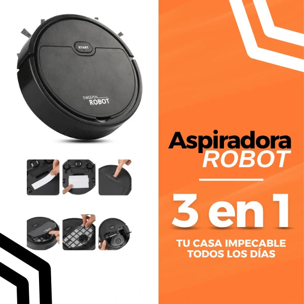 Aspiradora Robot 3 en 1