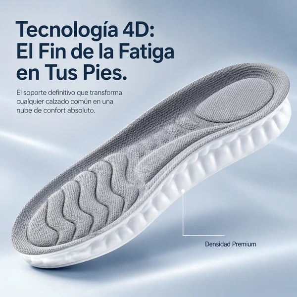 Plantilla Ortopédica 4D - Nube de Confort