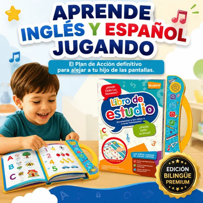 Libro Interactivo Bilingue Para Ninos (Español e Inglés)
