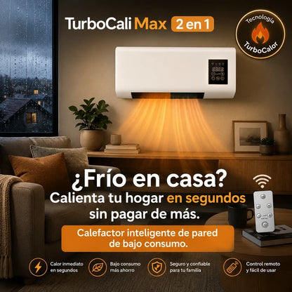 TurboCali Max™ - Calefactor 2 en 1 🔥