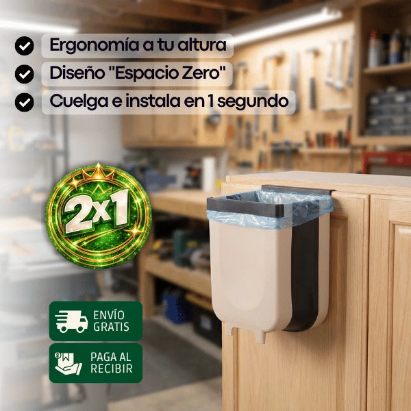 Basurero Plegable Multiuso FlowBin™ [ 2X1 ]