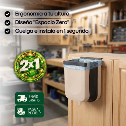 Basurero Plegable Multiuso FlowBin™ [ 2X1 ]