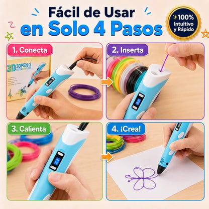 Creakids 3D Studio - Lápiz 3D Creativo para Niños
