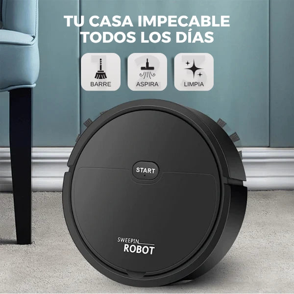 Aspiradora Robot 3 en 1