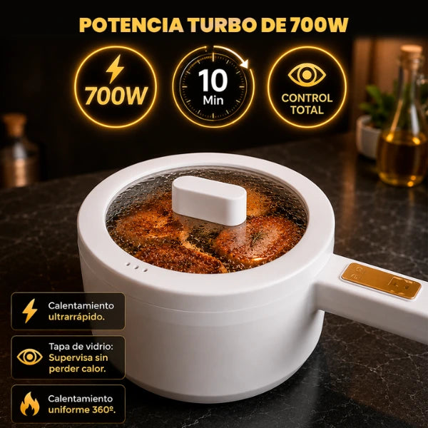 PractiOlla Pro 6 en 1 - Cocina Fácil y Rápida