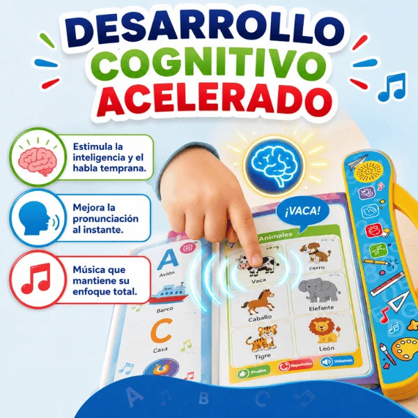 Libro Interactivo Bilingue Para Ninos (Español e Inglés)