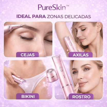 PureSkin - Depilación 2 en 1 para Zonas Delicadas