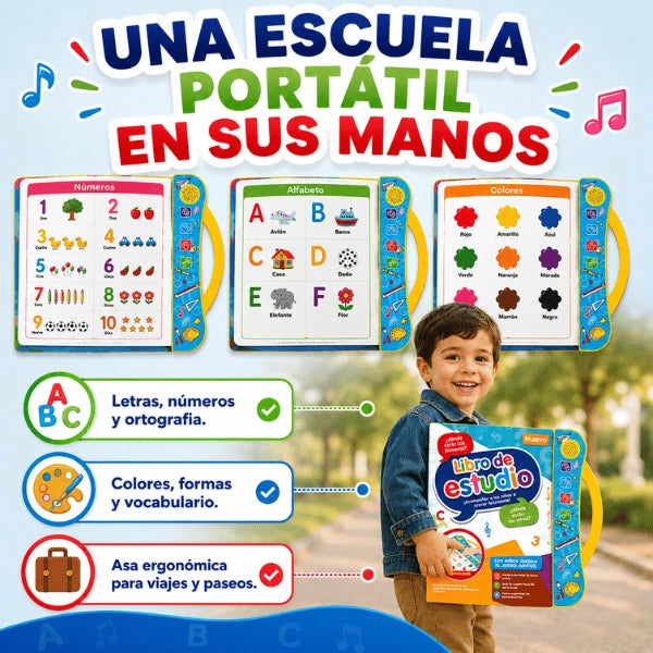 Libro Interactivo Bilingue Para Ninos (Español e Inglés)