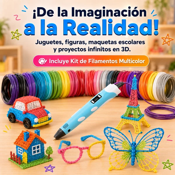 Creakids 3D Studio - Lápiz 3D Creativo para Niños