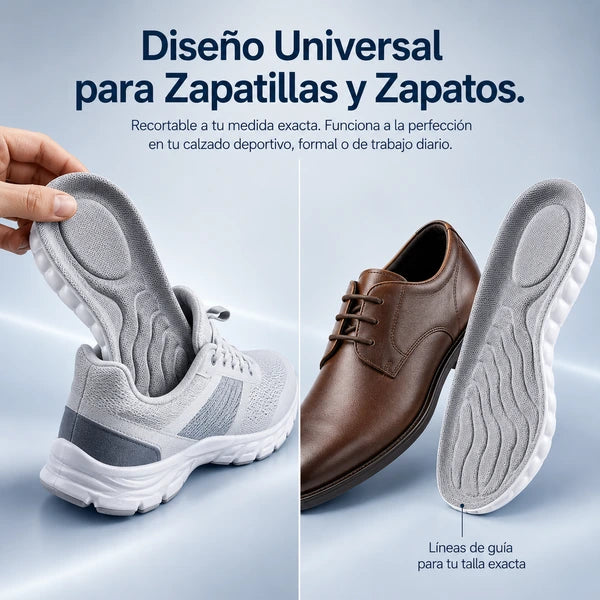 Plantilla Ortopédica 4D - Nube de Confort