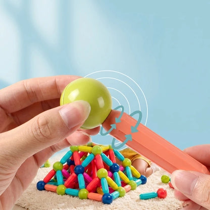 Juego de Bloques Magnéticos 64 Pcs
