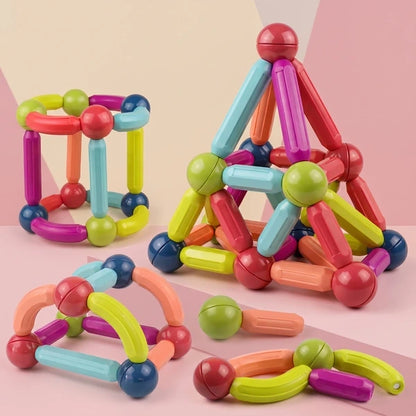 Juego de Bloques Magnéticos 64 Pcs