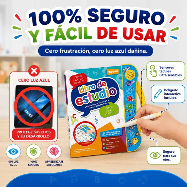 Libro Interactivo Bilingue Para Ninos (Español e Inglés)