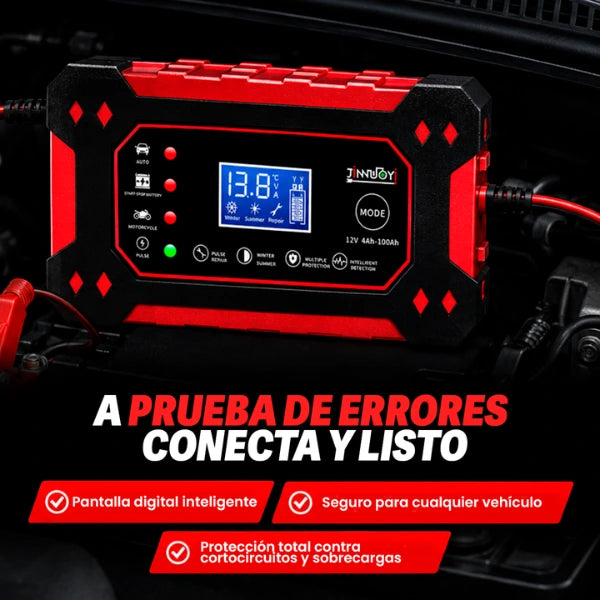 Drive Secure™ — Cargador de Batería + Linterna Táctica 4 en 1