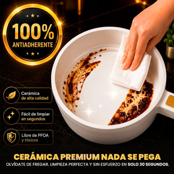 PractiOlla Pro 6 en 1 - Cocina Fácil y Rápida