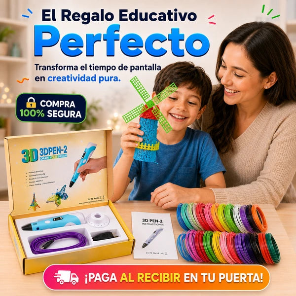 Creakids 3D Studio - Lápiz 3D Creativo para Niños