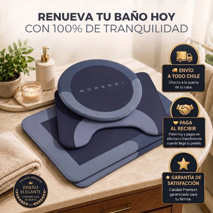 Set 3x1 de Baño - Diseño elegante, protección y seguridad
