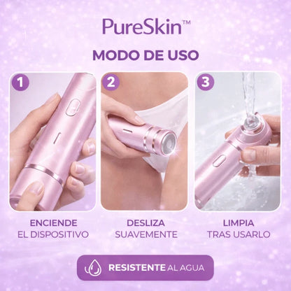 PureSkin - Depilación 2 en 1 para Zonas Delicadas