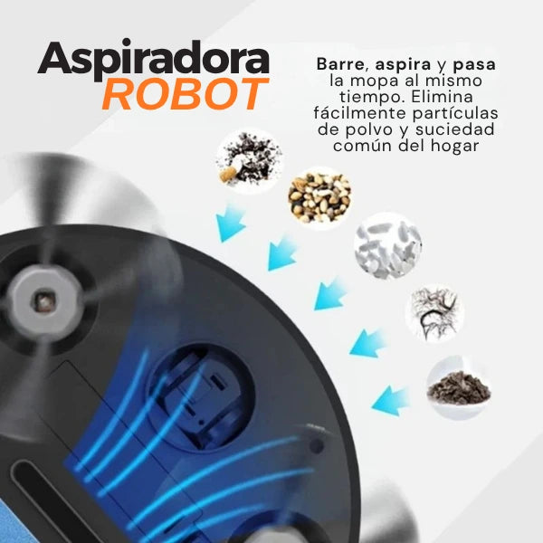 Aspiradora Robot 3 en 1