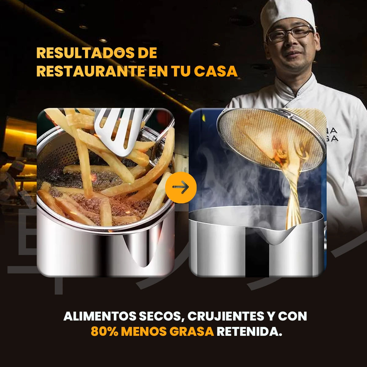 Olla Acero Inoxidable Easyfryer