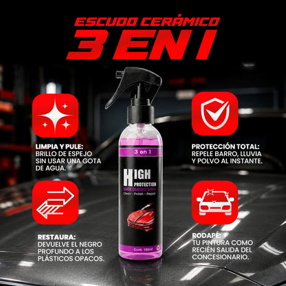 Pack Blindaje Extrema - Titanio Líquido & Cristal Láser Anti-Empañante