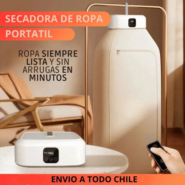 Secadora Portátil SmartDry - Seca y esteriliza tu ropa en minutos