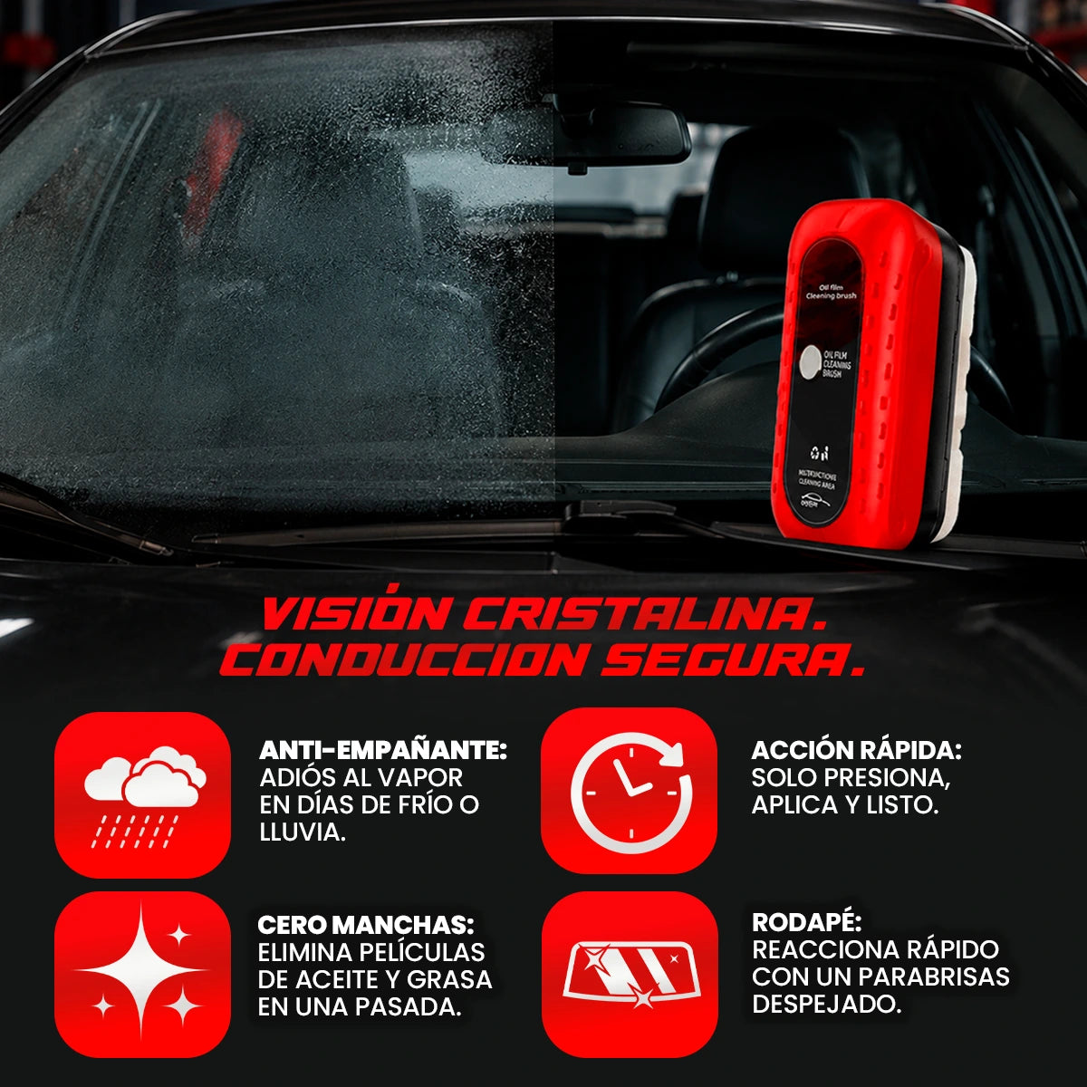 Pack Blindaje Extrema - Titanio Líquido & Cristal Láser Anti-Empañante