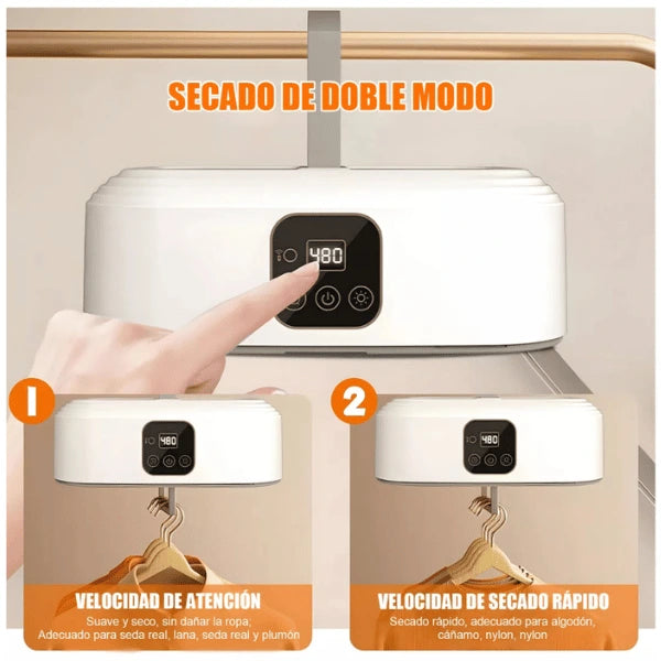 Secadora Portátil SmartDry - Seca y esteriliza tu ropa en minutos