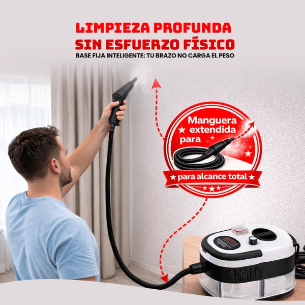 Limpiadora a Vapor Portátil VaporForce 2500