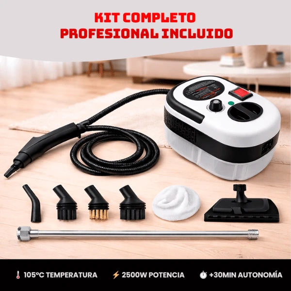 Limpiadora a Vapor Portátil VaporForce 2500