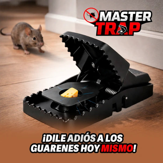 MasterTrap - Pack 3 Trampa Para Ratones