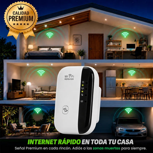 Repetidor y Amplificador Señal Wifi