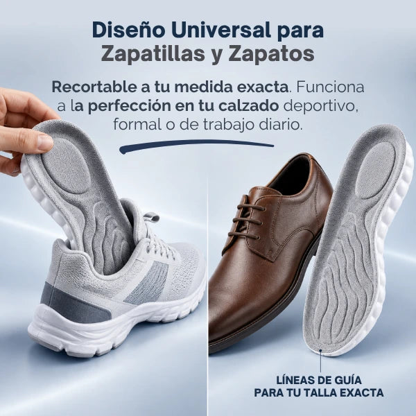Plantilla Ortopédica 4D - Nube de Confort
