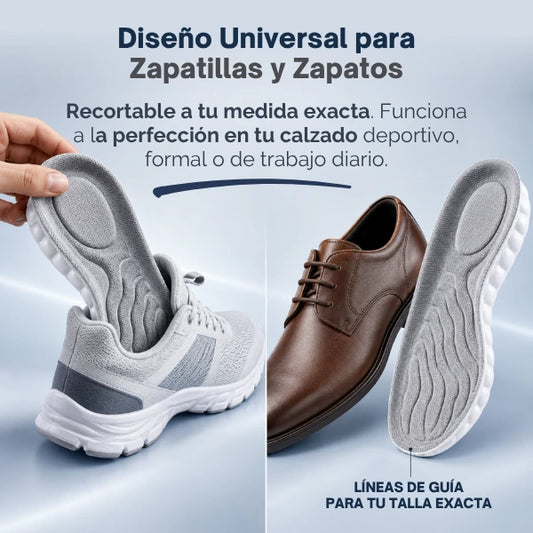 Plantilla Ortopédica 4D - Nube de Confort